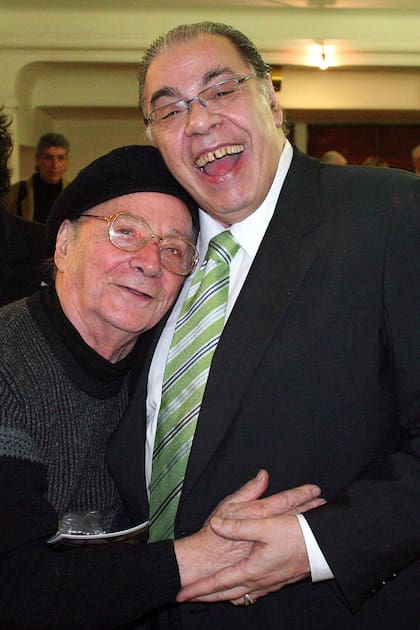 Jorge Luz y Enrique Pinti