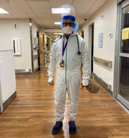 Jorge Mercado, el médico que combate el coronavirus en Nueva York