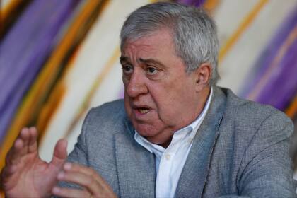 Jorge Ameal, candidato a presidente por una de las listas opositoras; competirá con Mario Pergolini y Juan Román Riquelme