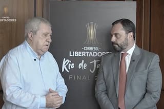 Los presidentes de Boca y Fluminense grabaron un video para pedir por la paz antes de la final