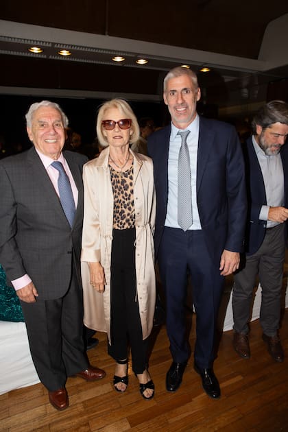 Jorge Anzorreguy, Silvia Moliné O'Connor y su hijo, Jorge Eduardo Anzorreguy.
