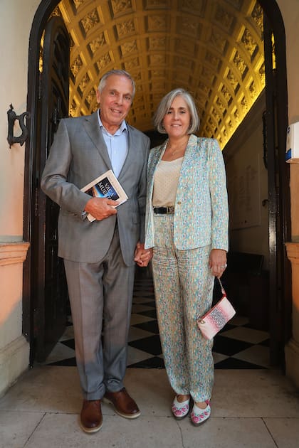 Jorge Augusto Sapag y su esposa, Lola Lanusse