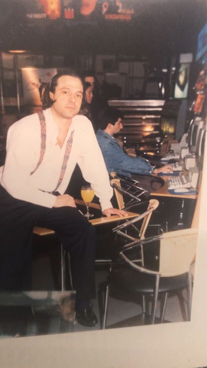 Jorge Avaca, en American Cyber Café