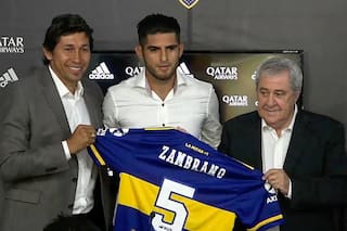 Indagarán al defensor de Boca Juniors Carlos Zambrano por arrollar a un motociclista