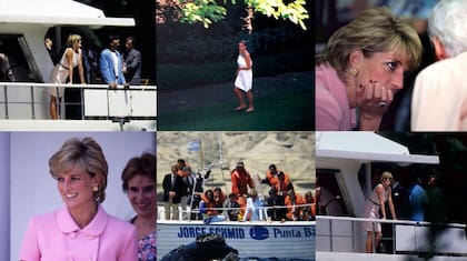 Jorge Bosch aún atesora las imágenes que capturó en aquellos días de la visita de Lady Di