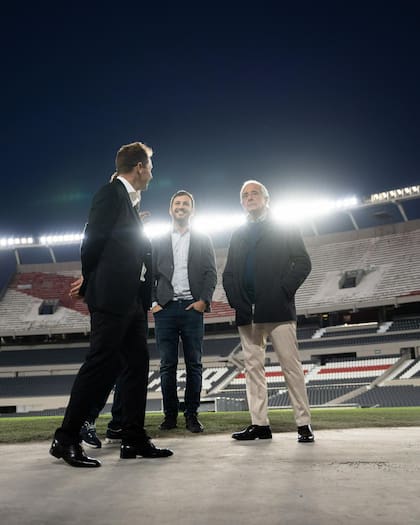 Jorge Brito, Stéfano Di Carlo y Rodolfo D'Onofrio