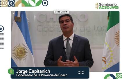 Jorge Capitanich, gobernador de la provincia de Chaco