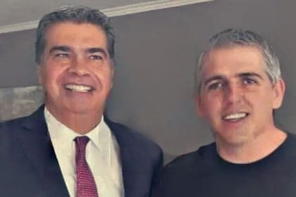 Jorge Capitanich y Mario Andion