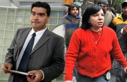 Jorge Capitanich y Sandra Mendoza