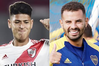 River - Boca: Carrascal y Cardona, los habilidosos de Colombia ante una nueva oportunidad