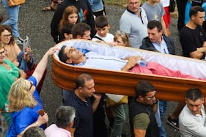 Jorge Cotiño se "ofreció" a la santa en 2023 cuando estuvo a punto de morir en el hospital.