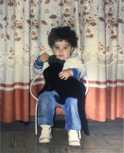 Jorge cuando tenía 4 años en Bogotá.
