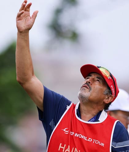 Jorge Gamarra y el cálculo del viento: el dispositivo "trackman" reemplazó muchas de las habilidades de los caddies