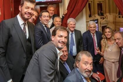 Jorge Brito en el Congreso de la Nación