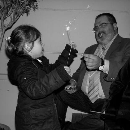 Jorge Lanata le prende una estrellita a su hija Lola