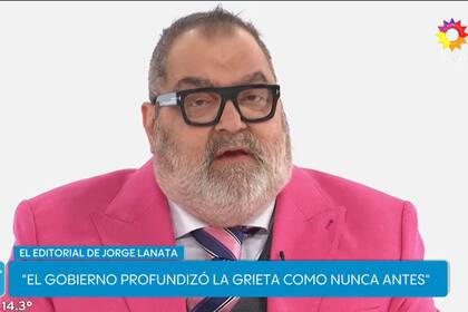 Jorge Lanata replicó la grieta en vivo con una reunión entre militantes kirchneristas y anti K