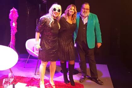 Jorge Lanata, sin pelos en la lengua, junto a Estelita