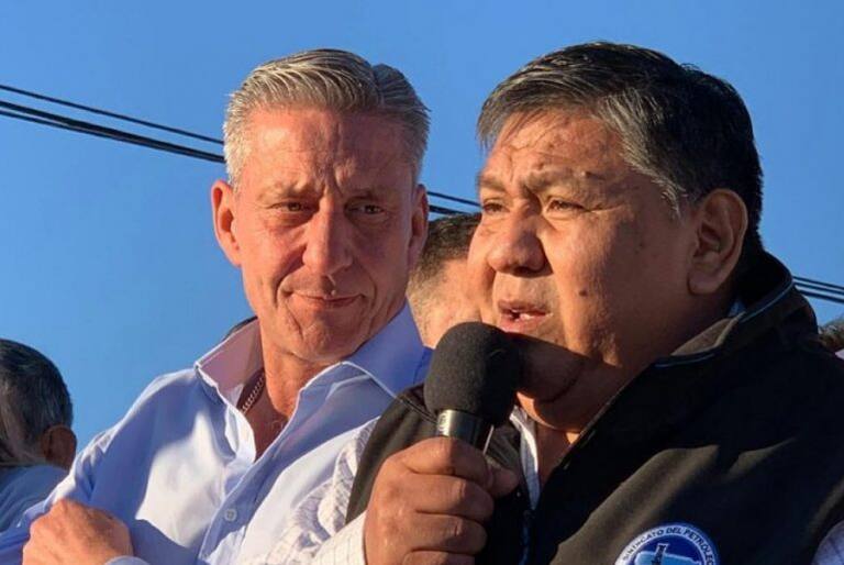 Jorge "Loma" Ávila accedió a una banca de diputado nacional por Juntos por el Cambio; en la imagen, con el exgobernador massista Mariano Arcioni