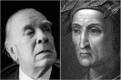 Jorge Luis Borges y Dante Alighieri
