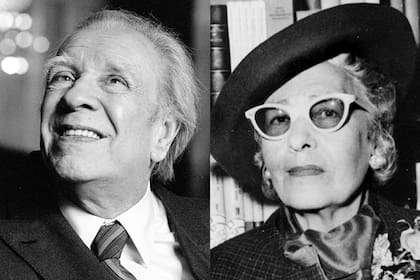Jorge Luis Borges y Victoria Ocampo, unidos en "Victoria Ocampo y Borges al encuentro de Shakespeare"