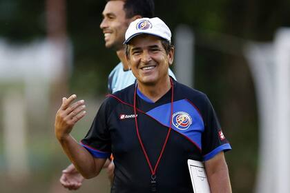 Jorge Luis Pinto, entrenador de Costa Rica