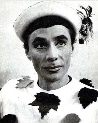 Jorge Luz en el Teatro Caminito en 1957