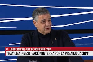 Jorge Macri durante su paso por LN+