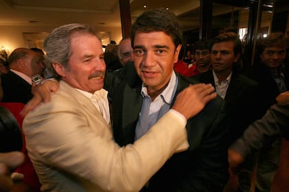 Jorge Macri, con Felipe Solá, cuando eran aliados