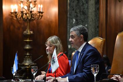 Jorge Macri en apertura de sesiones de la Legislatura porteña el sábado pasado