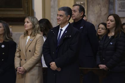 Jorge Macri, en la misa que se dio en la Catedral Metropolitana por la asunción del Papa