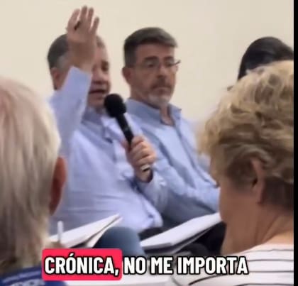 Jorge Macri en una reunión con vecinos (Video de Tik Tok)