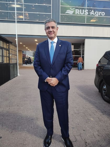 Jorge Macri fue uno de los primeros en llegar. Con su esposa, María Belén Ludueña, a días de dar a luz a su bebé, Vito, el jefe de Gobierno de la Ciudad de Buenos Aires agradeció la invitación de la Fundación