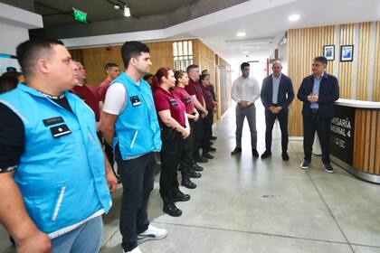 Jorge Macri recorrió comisarías junto a Wolff y Daglio tras la fuga de presos