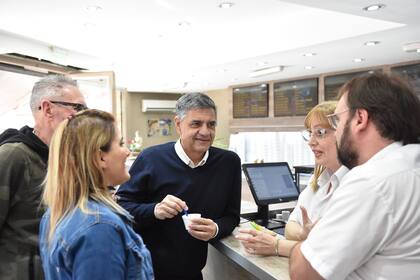 Jorge Macri recorrió hoy el sur de la Ciudad