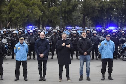 Jorge Macri sumó este lunes 1000 policías de la Ciudad para patrullar las calles porteñas