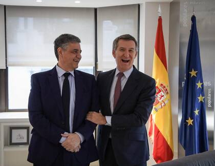 Jorge Macri y Alberto Núñez Feijóo