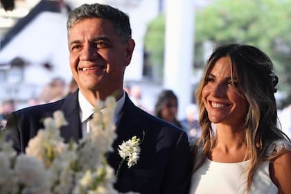 Jorge Macri y María Belén Ludueña se casaron el 12 de noviembre de 2022 en La Rural