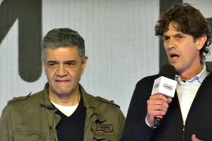 Jorge Macri y Martín Lousteau