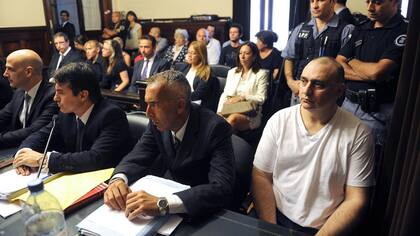 Jorge Mangeri durante el juicio tras el cual fue condenado en 2015