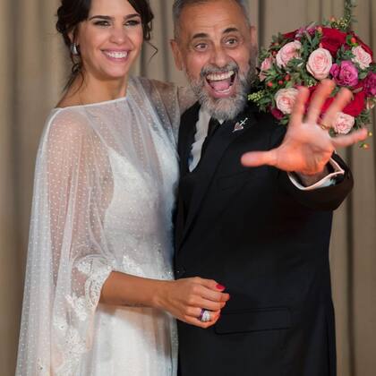 Jorge Rial está casado con la nutricionista Romina Pereiro