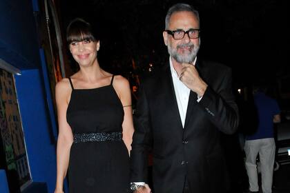 Jorge Rial junto a su novia, el último fin de semana en el casamiento de la diseñadora Paz Cornú