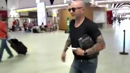 Jorge Sampaoli, a su llegada