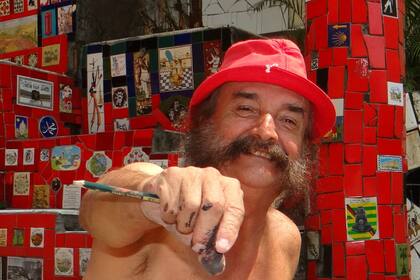 Jorge Selarón, de nacionalidad chilena, vivía en Rio desde 1983