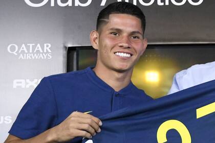 Jorman Campuzano, una de las incoporaciones de Boca