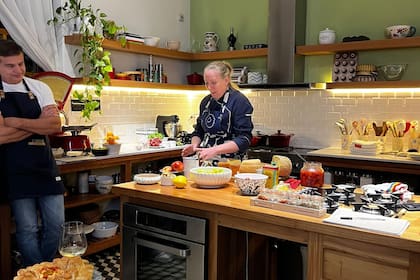 Jornada de trabajo en el atelier de Natalia Penchas