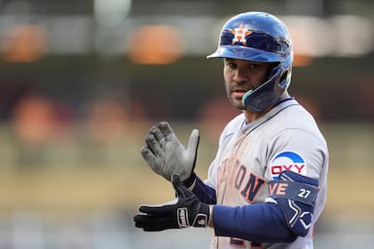 José Altuve no iría al Clásico Mundial con Venezuela por petición de los Astros de Houston (ARCHIVO-AP Foto/Abbie Parr)