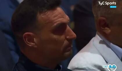 José Andrada, el niño salteño que emocionó a Lionel Scaloni (Foto: Captura de video)