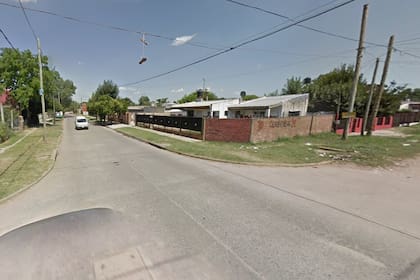 José Cárcano al 400, en Pontevedra, escenario de un asalto mortal en el que una mujer recibió un tiro en el pecho cuando su esposo forcejeaba con ladrones que entraron a robar en su casa