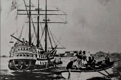 José de San Martín llegó a las costas de Buenos Aires con la fragata británica George Canning, con el pasaje solventado por su amigo escocés James Duff