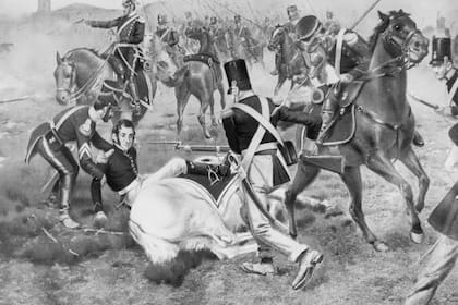 José de San Martín peleó en la Guerra de Independencia argentina y de otras naciones sudamericanas